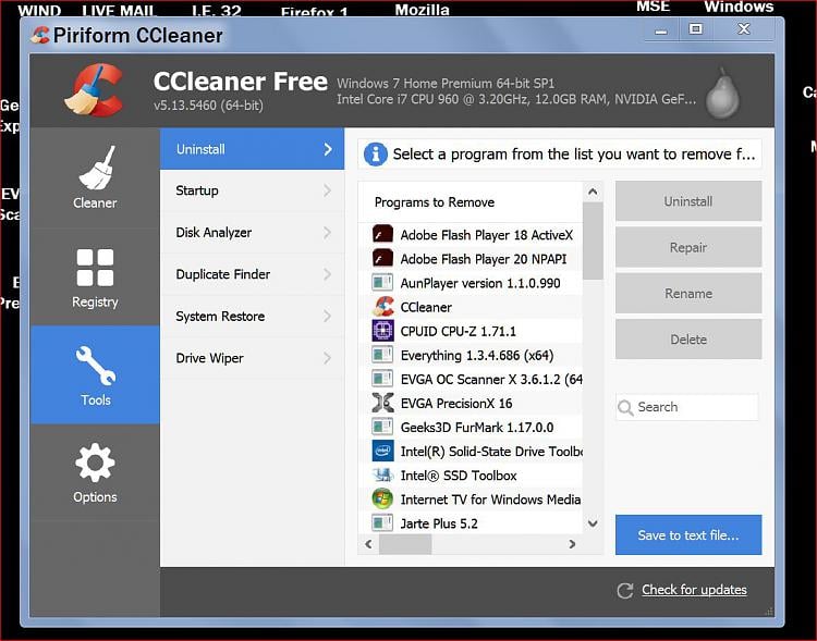 ccleaner win7 x64