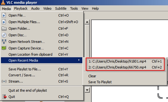 Where are the Most Recently Used Lists?-vlc-recent-files-4.jpg