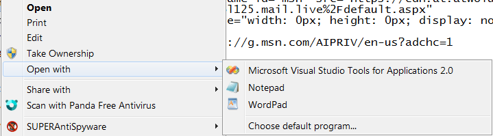 Cannot launch programs from right-click popup menu-txt-default-open-.png