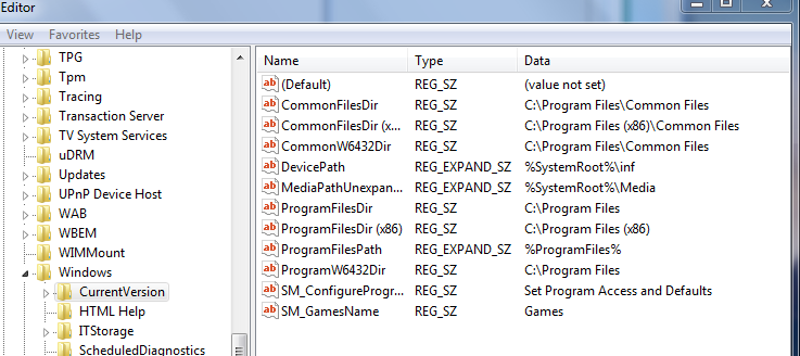 Internal Error: Failed to get path of 64-bit Program Files directory.-hklmsoft.png