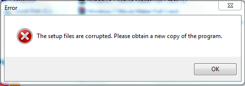 Setup files are corrupted. please obtain a new copy of the program-capture.png