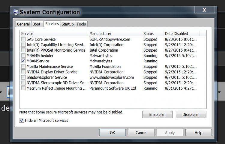 To know whether a program exist or not-msconfig-serveces.png