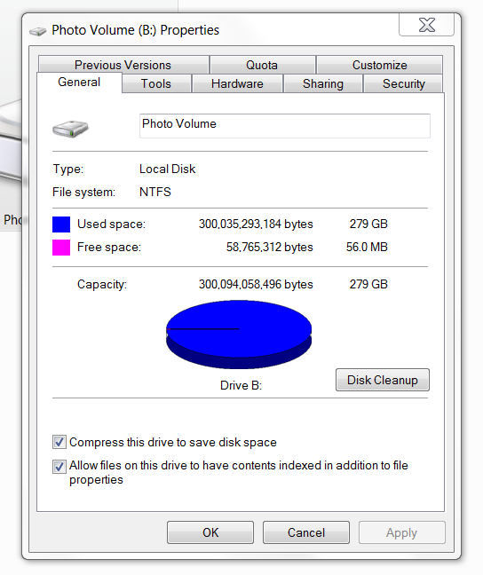 Start, Computer reports 279 GB size |Disk Manager reports 1862 GB size-capture-photo-volume-279-gigs.png