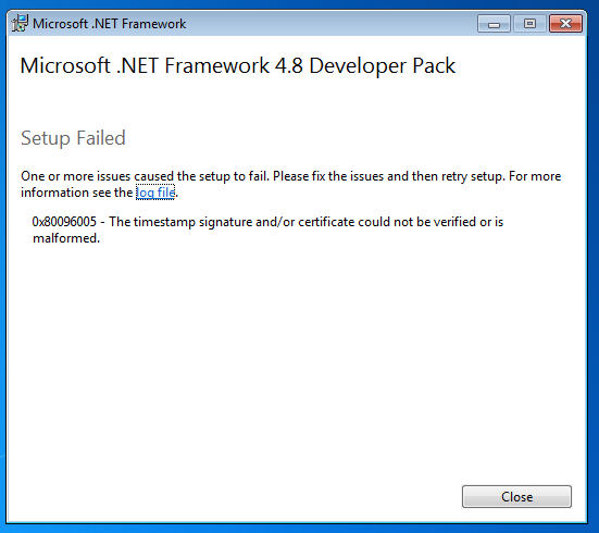 Cannot Install .NET framework 4.8 on Windows 7-image.png