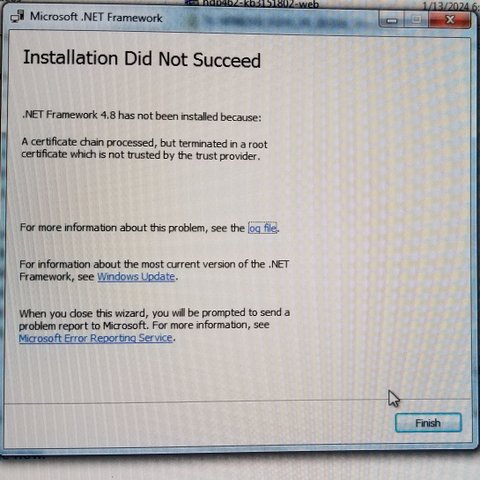 .NET Framework 4.8 Standalone Installer will not install.-20240114_122125-2-.jpg