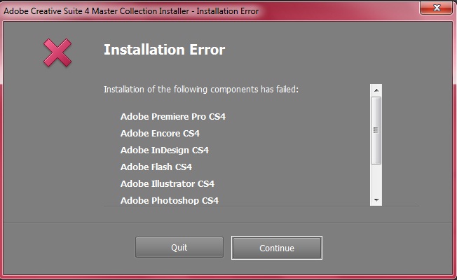 CS4 Masters Collection-installationerror.jpg