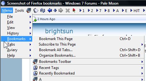 Screenshot of Firefox bookmarks-w7_ff_bkmarks.jpg