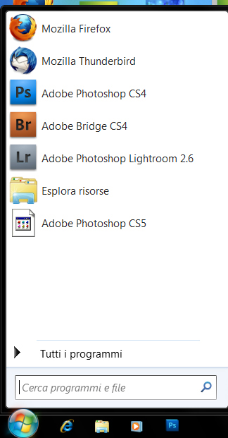 why i have not icon of photoshop cs5 in start menu?-help.jpg
