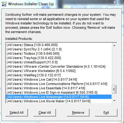 At the end of my wit with windows live messenger.. Constant problem!-installer-clean-up.jpg