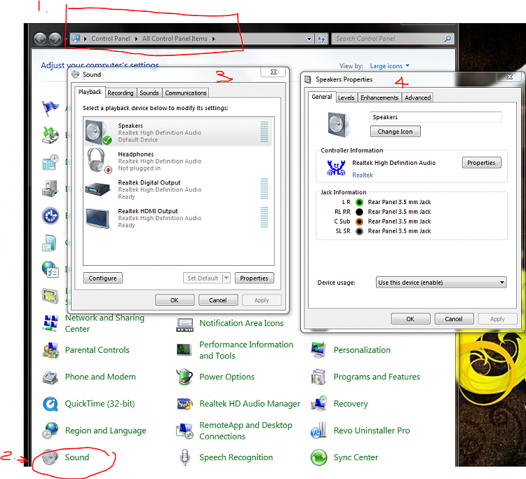 5.1 Surround Sound Problem - Windows 7 Forums