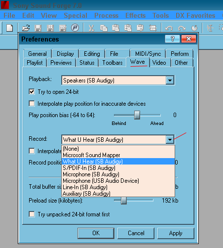 Problem with Sony Soundforge 7 on Windows 7-sf7.png