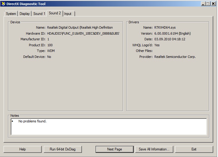 HDMI sound output works just fine, audio jacks not at all! New PC-system-info-4.jpg