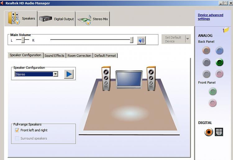 Realtek HD Audio Manager Download - Windows 7 Help Forums
