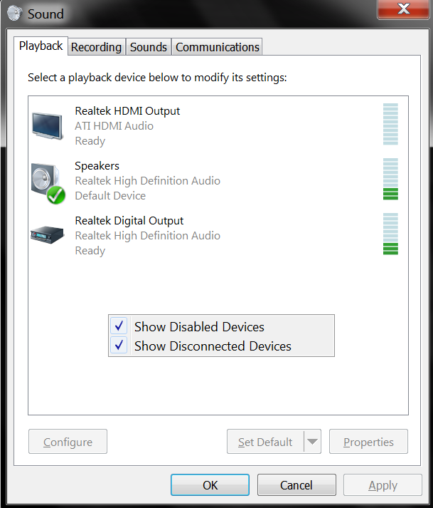 No Audio When Pc Connected To Tv By Hdmi Windows 10 Forums