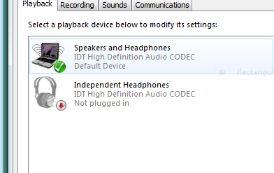 No audio Device is installed red X on speaker-wte.png