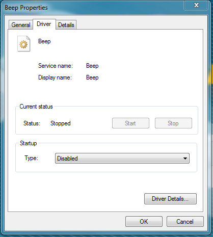 Mouse Keys still playing sound when turned on/off-beep-properties-driver-tab-stopped-status.png