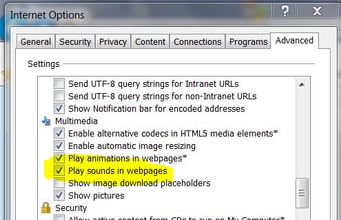 No audio in YouTube with Explorer 11.  Firefox works just fine-ie-options.jpg