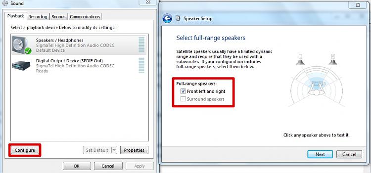 'Select Full-range Speakers' option in windows 7-image.jpg