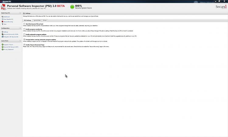 Secunia PSI 2.0 BETA-settings.jpg