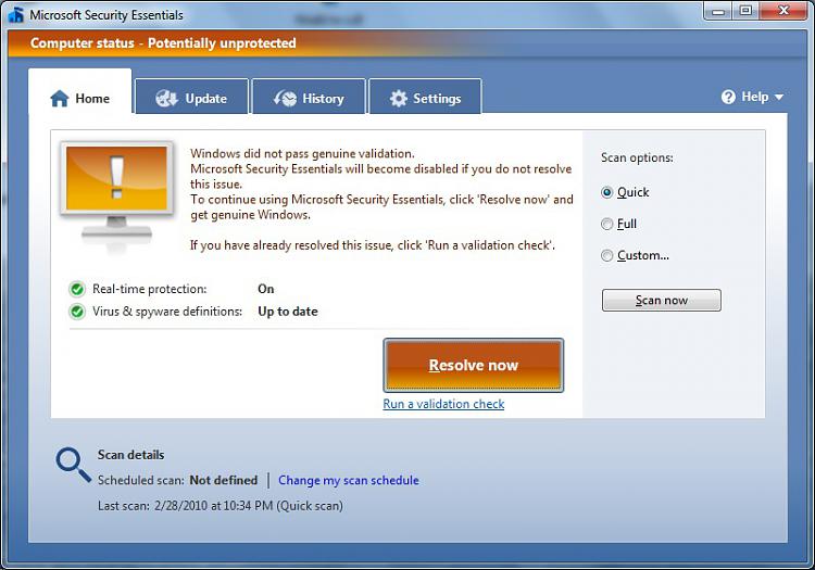 Microsoft Security Essentials: Upgrade-mse-wga.jpg