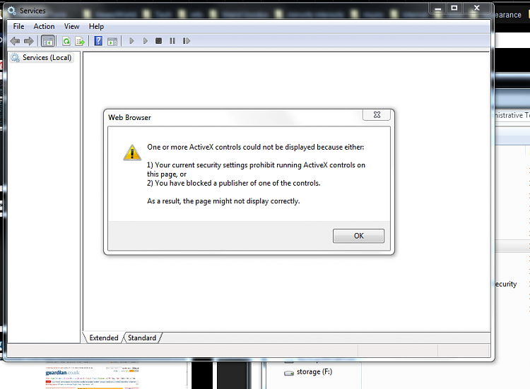 windows 10 cannot open security center