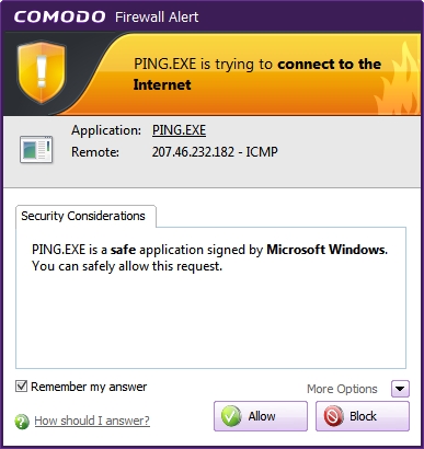 Training Comodo's firewall, what are best practices?-callup-ping.exe.jpg