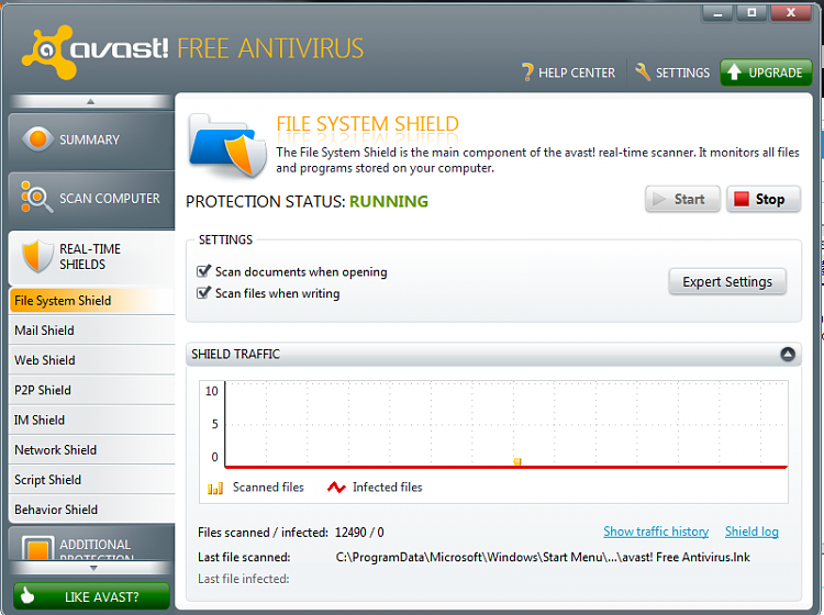 Best Free Security Setup?-avast-shields2.png