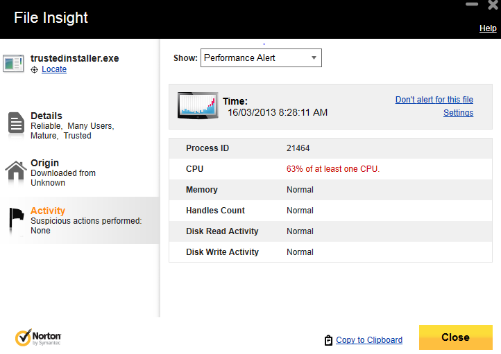 Norton Flagging Windows folders and high CPU usage-module-installer.png