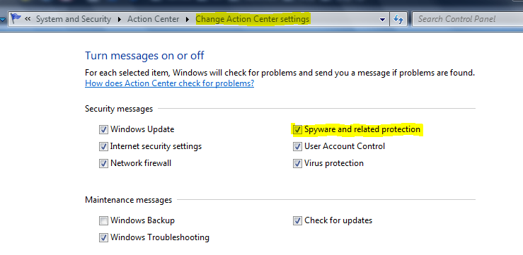 windows defender popup after installing antivirus-action-center-settings.png