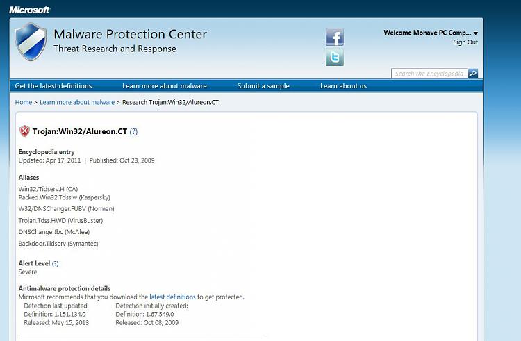 AVG 2013 Says Volsnap Infected With Trojan Generic3_c.BNQG-capture.jpg