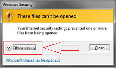 Windows firewall blocking .exe file even after firewall is disabled-secwarn.png