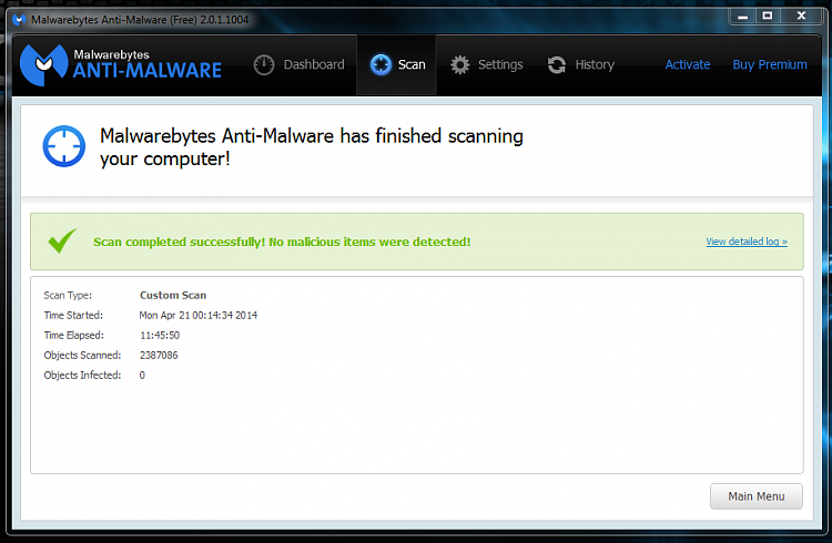 MalwareBytes 2.0.1 taking forever to scan-capture54.png