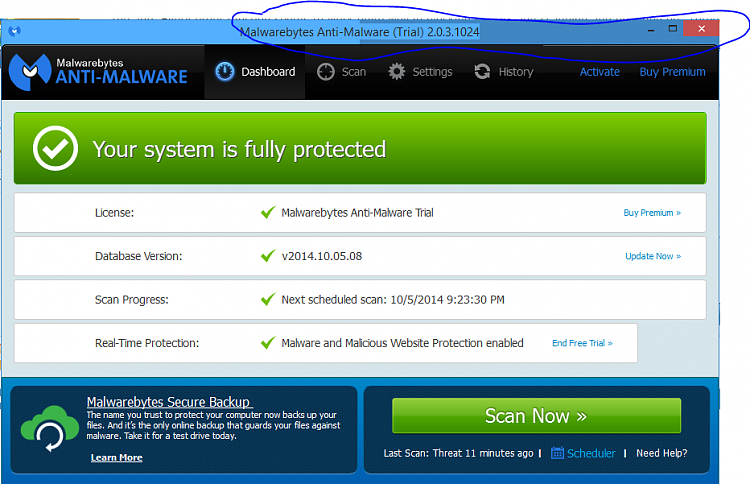 Malwarebytes Anti-Malware 2.0.3 Beta Test-malwarebytes.png