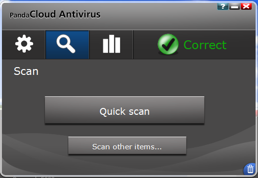 Panda Cloud Antivirus 1.0 Final Release-scan.png