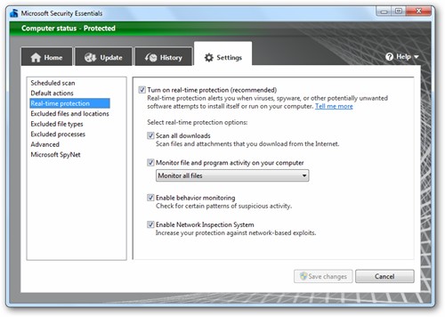 MSE NIS Settings in Windows 7?-msesettings.jpg