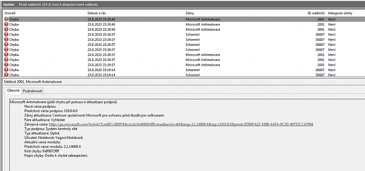MSE is totally down/end support on Windows 7 ?-event_viewer.png
