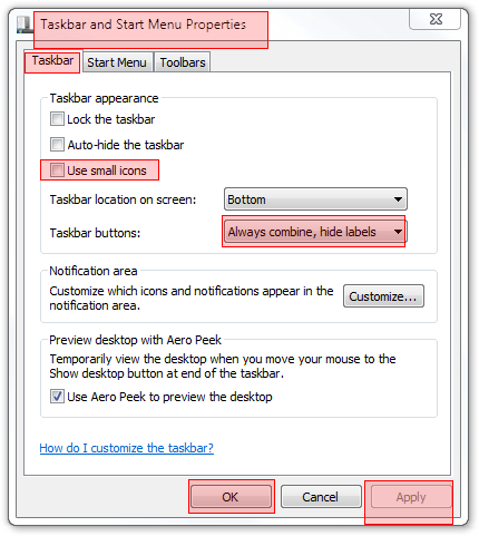 Mac dock style for windows 7 taskbar (theme)-taskbar-start-menu-properties.png