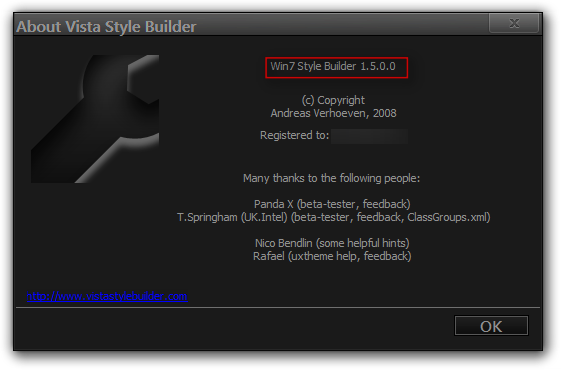 How to add/remove white border line on taskbar with Style Builder-about-vista-style-builder.png
