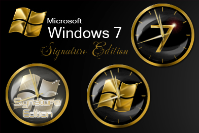 Windows 7 Ultimate Signature Edition Theme-clock-pic.png