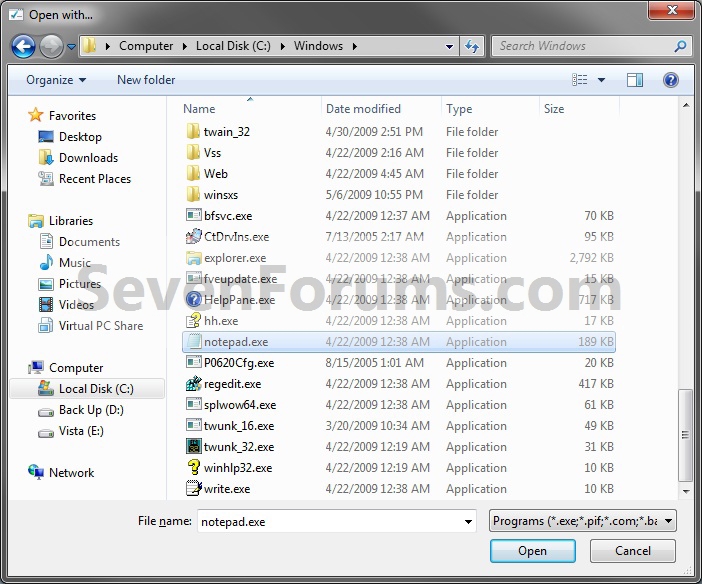 Default Programs - Associate a File Type or Protocol-step15.jpg