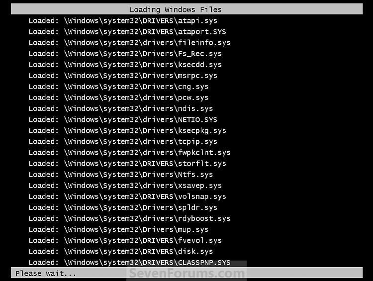 Command Prompt at Startup