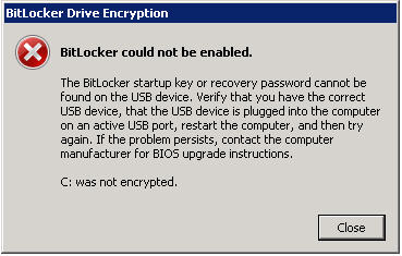 BitLocker Drive Encryption - Windows 7 Drive - Turn On or Off with no TPM-bitlockercouldnotbeenabled.jpg