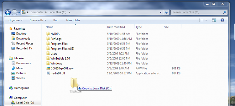 Recycle Bin - Pin to Taskbar-drag-drop-new-folder.png