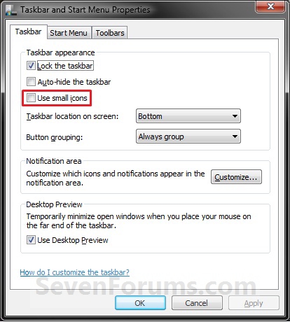 Taskbar - Use Small or Large Icons-properties.jpg