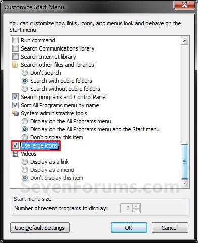 Start Menu - Use Small or Large Icons-customize.jpg