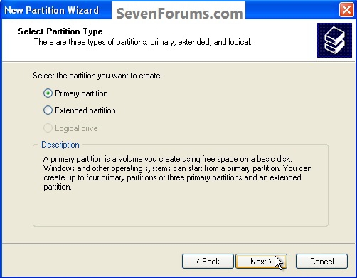 Clean Install Windows 7 : Ahead of XP-type.jpg