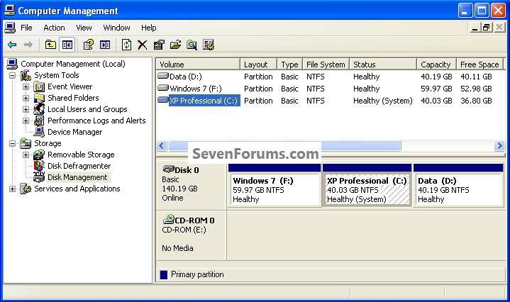 Clean Install Windows 7 : Ahead of XP-bootxp.jpg