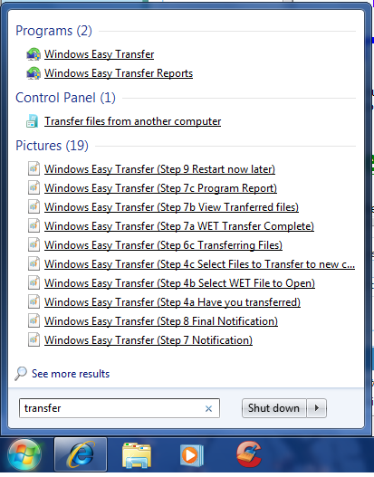 Windows Easy Transfer - Transfer To &amp; From Computers-start-menu-2.png