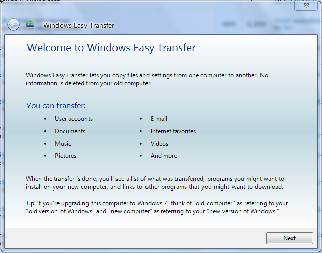 Windows Easy Transfer - Transfer To &amp; From Computers-windows-easy-transfer-step-1-.png