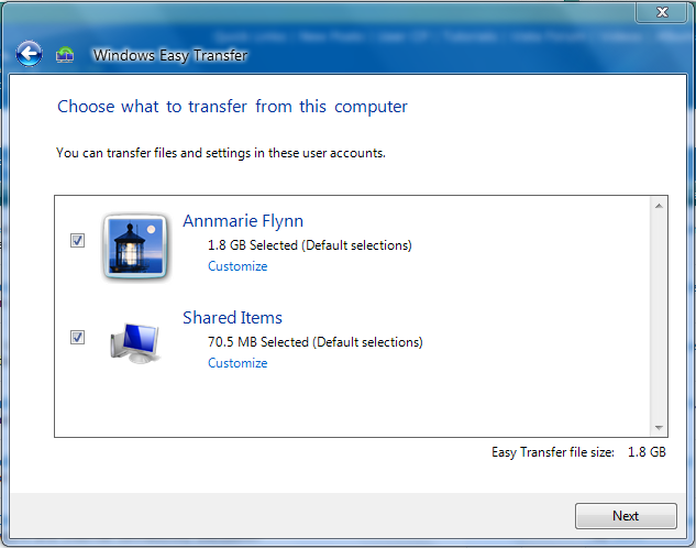 Windows Easy Transfer - Transfer To &amp; From Computers-windows-easy-transfer-step-4-select-files-transfer-.png